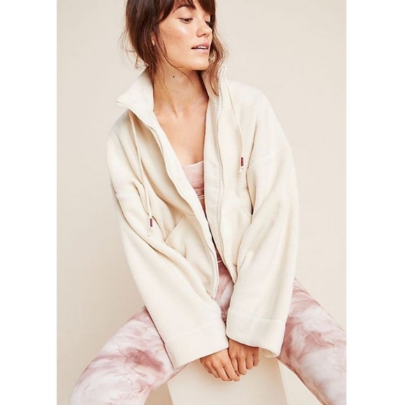 Free People Jackets & Blazers - Free People FP Movement Climb High Fleece Zip Up Size L